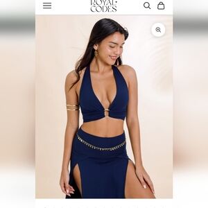 Malachite Serpent Tie Top Royal Codes